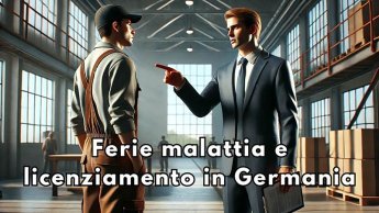 Ferie malattia e licenziamento in Germania