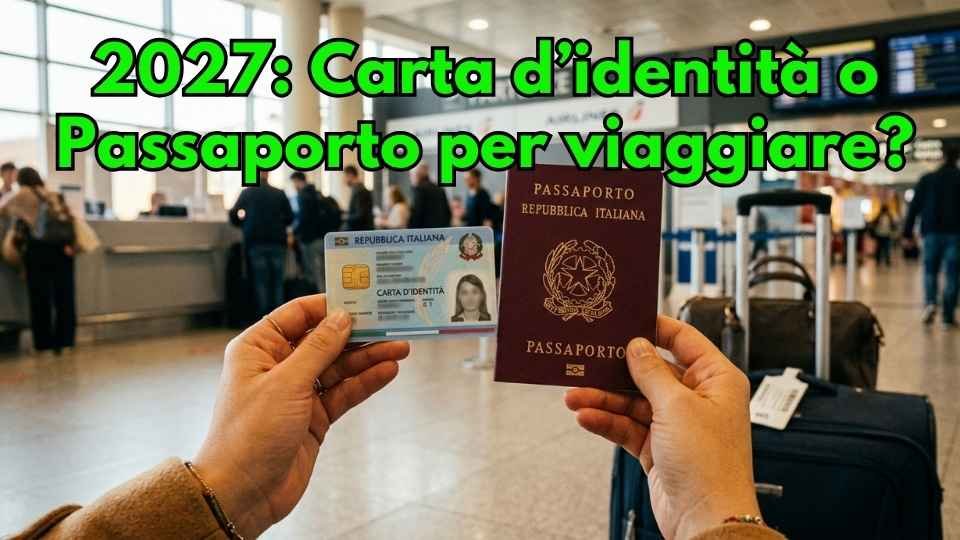 Carta d'identità o passaporto?